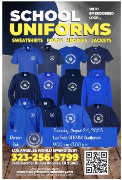 School Uniform Sale Flyer